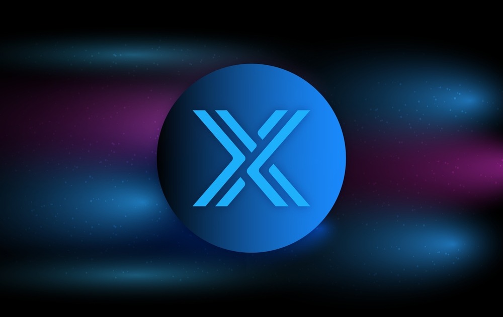 immutable x-imx virtual currency images. 3d illustration.