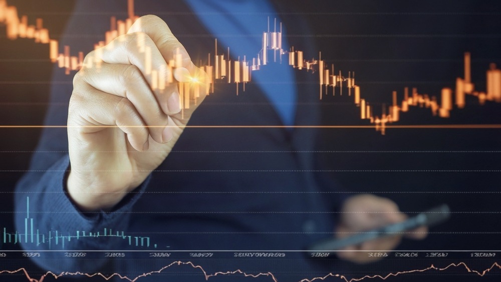 2024 business finance technology and investment concept. Stock Market Investments Funds and Digital Assets.